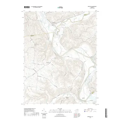 2019 Map of Worthville, 2019 Print