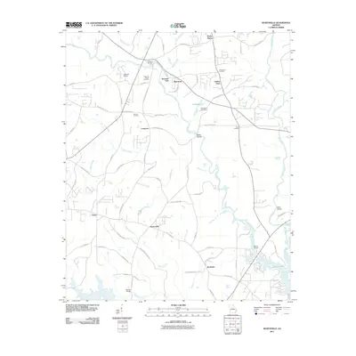 2011 Map of Worthville, 2011 Print