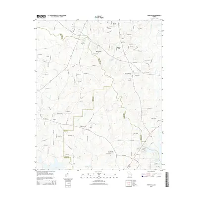 2014 Map of Worthville, 2014 Print