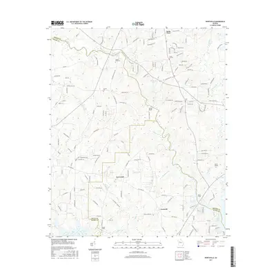 2017 Map of Worthville, 2017 Print