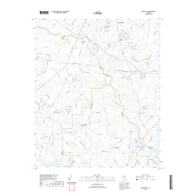 2020 Map of Worthville, 2020 Print