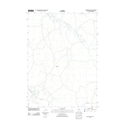 2012 Map of Wounded Knee, 2012 Print