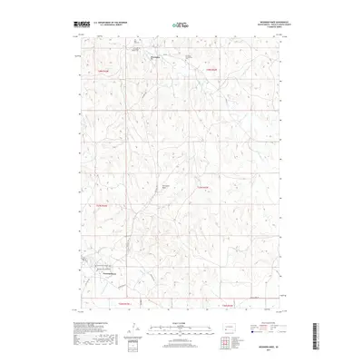 2017 Map of Wounded Knee, 2017 Print