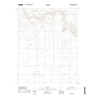 2018 Map of Wrather Arch, 2018 Print