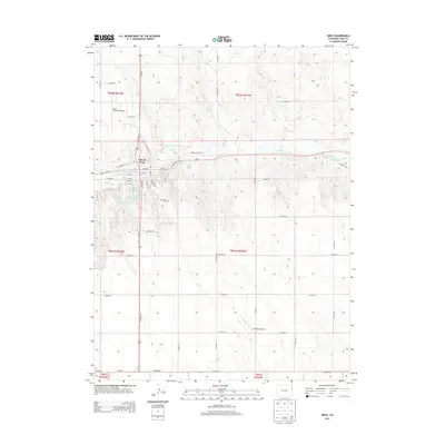 2013 Map of Wray, 2013 Print