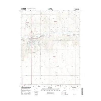 2016 Map of Wray, 2016 Print