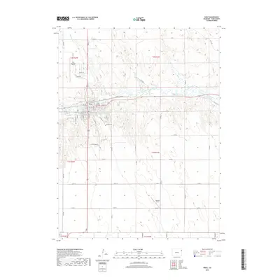2019 Map of Wray, 2019 Print