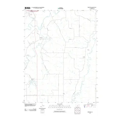 2009 Map of Wreford, 2009 Print