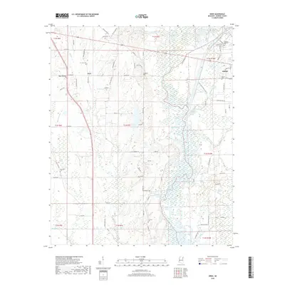 2018 Map of Wren, 2018 Print