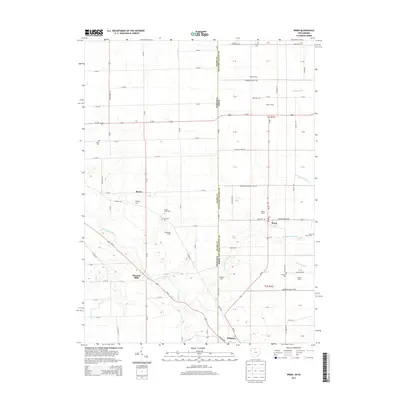 2013 Map of Wren, 2013 Print