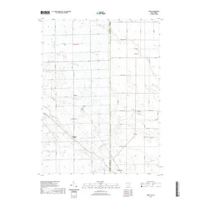 2019 Map of Wren, 2019 Print
