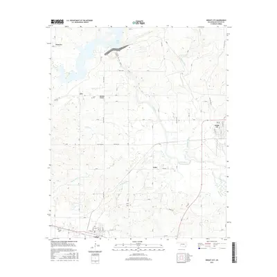 2016 Map of Wright City, 2016 Print