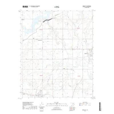 2018 Map of Wright City, 2018 Print