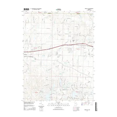 2015 Map of Wright City, 2015 Print