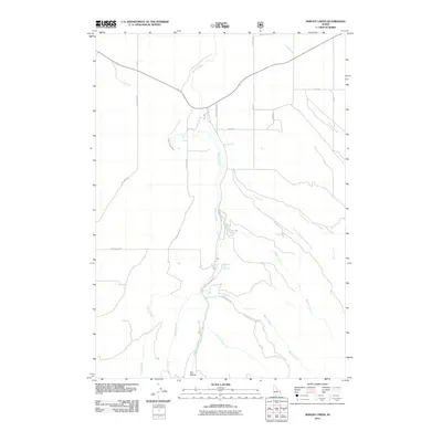 2011 Map of Wright Creek, 2011 Print