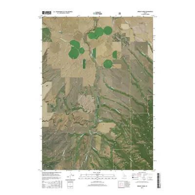 2017 Map of Wright Creek, 2017 Print