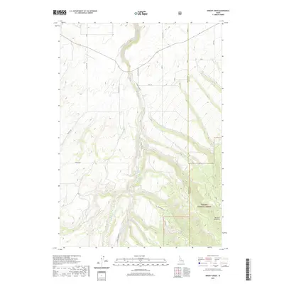 2020 Map of Wright Creek, 2020 Print