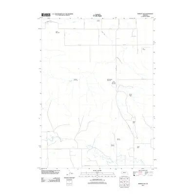 2011 Map of Wright Gap, 2011 Print