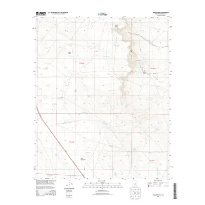 2013 Map of Wright Ranch, 2013 Print