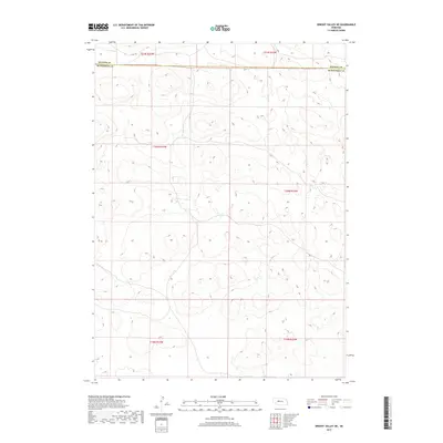 2017 Map of Wright Valley NE, 2017 Print