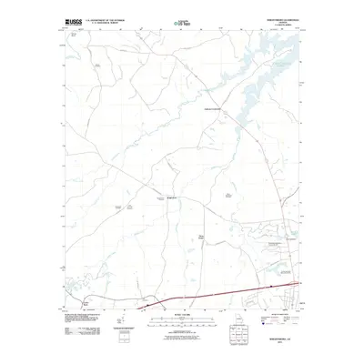 2011 Map of Wrightsboro, 2011 Print