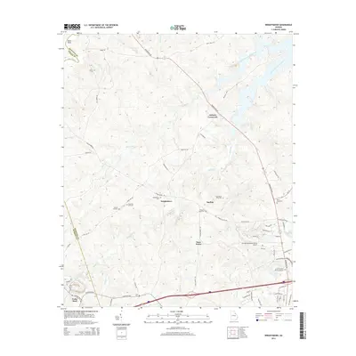 2014 Map of Wrightsboro, 2014 Print
