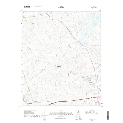 2020 Map of Wrightsboro, 2020 Print