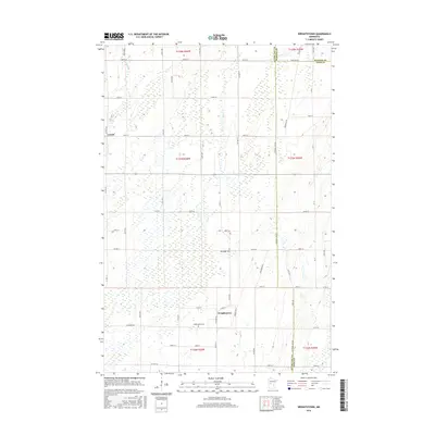 2016 Map of Wrightstown, 2016 Print
