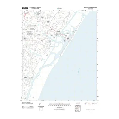 2010 Map of Wrightsville Beach, 2010 Print