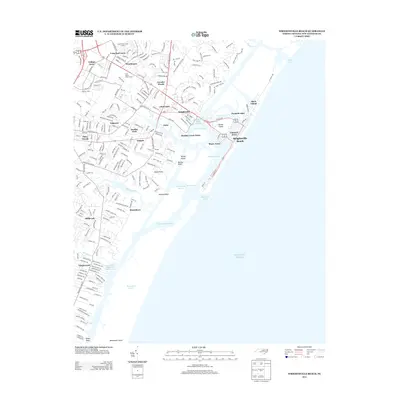 2013 Map of Wrightsville Beach, 2013 Print