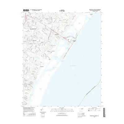 2016 Map of Wrightsville Beach, 2016 Print