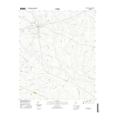 2017 Map of Wrightsville, 2017 Print