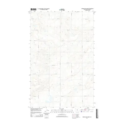2014 Map of Writing Rock North, 2014 Print