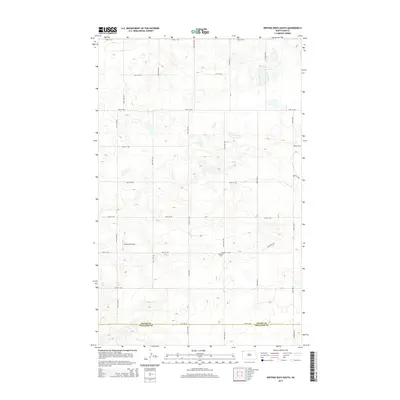 2014 Map of Writing Rock South, 2014 Print