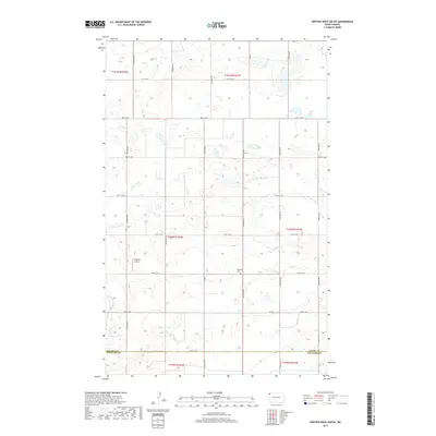 2017 Map of Writing Rock South, 2017 Print