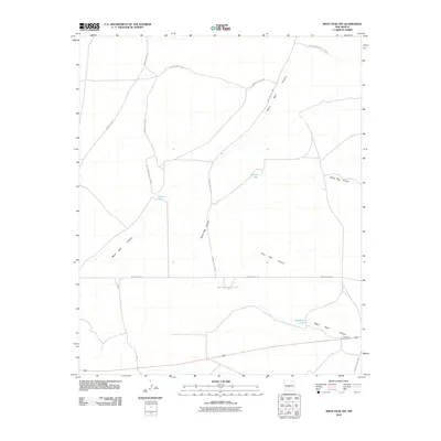 2010 Map of Wrye Peak NW, 2010 Print