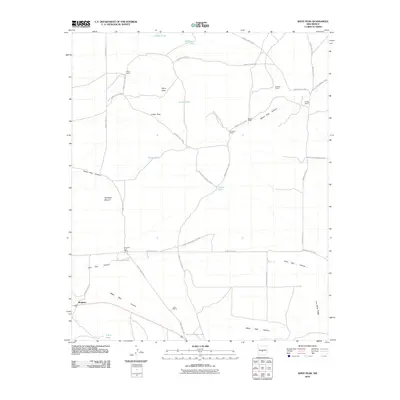 2010 Map of Wrye Peak, 2010 Print