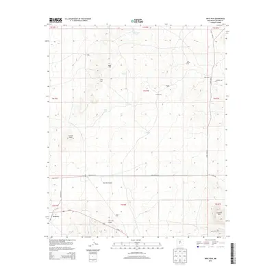 2013 Map of Wrye Peak, 2013 Print