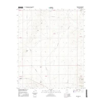 2017 Map of Wrye Peak, 2017 Print