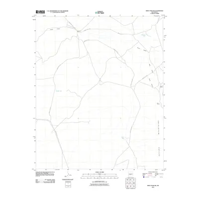 2010 Map of Wrye Peak SW, 2010 Print
