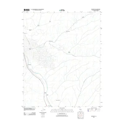 2012 Map of Wunpost, 2012 Print