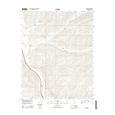 2015 Map of Wunpost, 2015 Print