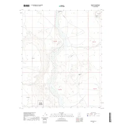 2018 Map of Wupatki NE, 2018 Print