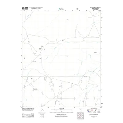 2011 Map of Wupatki SW, 2011 Print