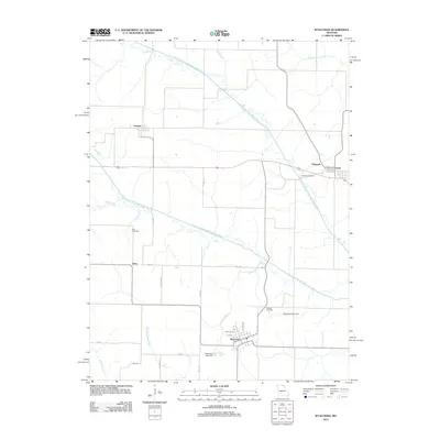 2012 Map of Wyaconda, 2012 Print