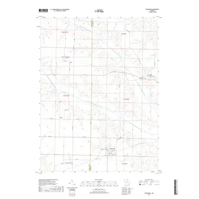 2017 Map of Wyaconda, 2017 Print