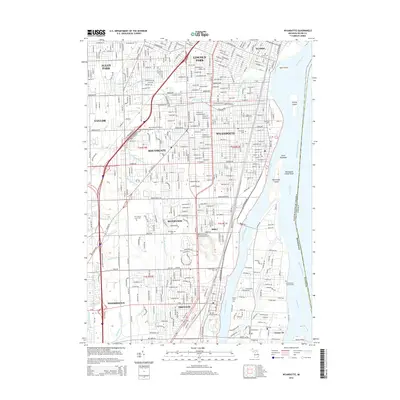 2014 Map of Wyandotte, 2014 Print