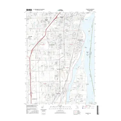 2017 Map of Wyandotte, 2017 Print
