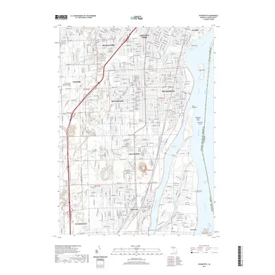 2019 Map of Wyandotte, 2019 Print