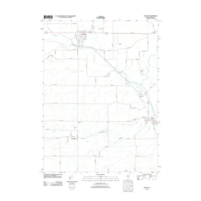 2012 Map of Wyanet, 2012 Print